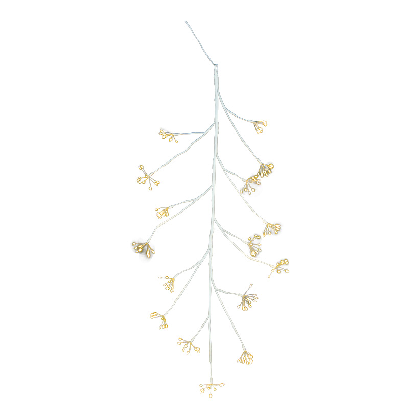 MicroLED-Zweig, 80cm mit 150 warm weißen LEDs, aus Kunststoff, für Innen