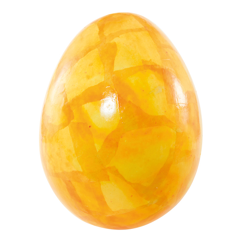 oeuf de Pâques 20cm en polystyrène, effet aquarelle