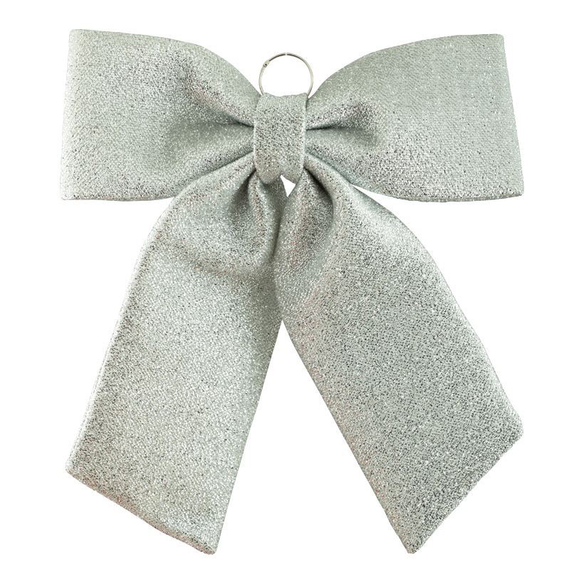 Noeud 65x60cm en tissu, scintillant, à suspendre