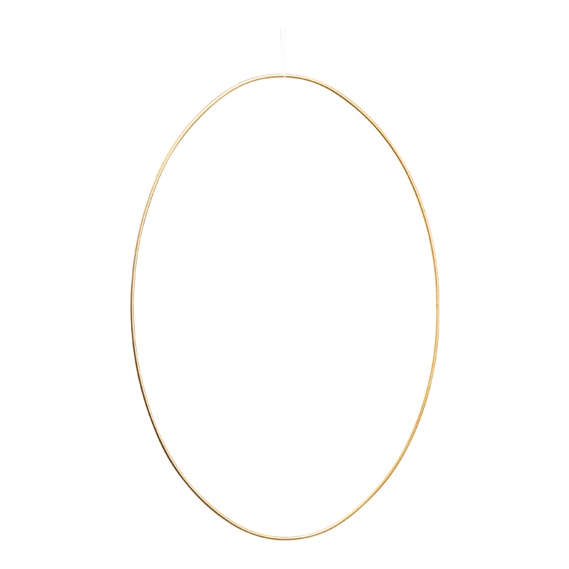 Metall Ei, 60x50cm mit ÷se zum Aufhängen