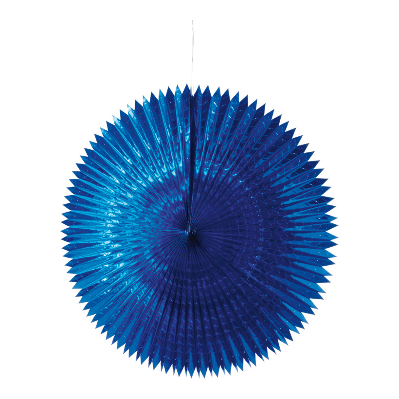 Spitzschnittfächer, Ø 90cm, Metallfolie, schwer entflammbar Spitzschnittfächer, Ø 90cm, Metallfolie, schwer entflammbar