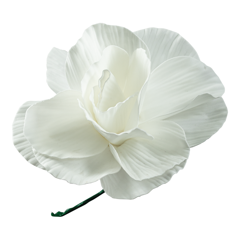Pfingstrose, ø 30cm Stiel: 18cm aus Schaumstoff, mit kurzem Stiel, biegsam