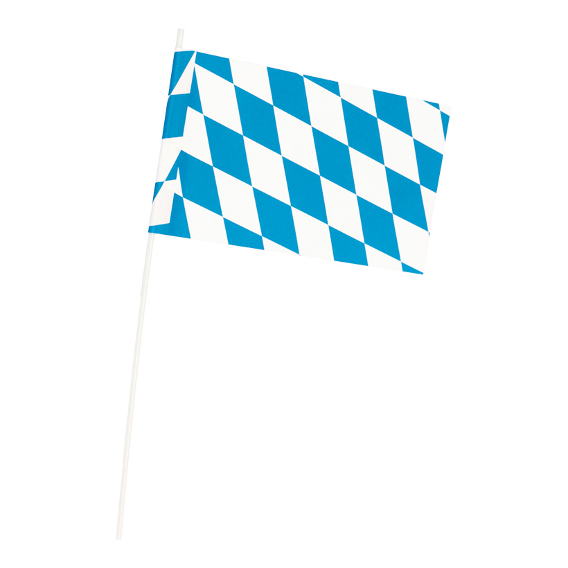# Fahne "Bavaria", 12x22cm, Papier, mit Plastikstiel # Fahne "Bavaria", 12x22cm, Papier, mit Plastikstiel