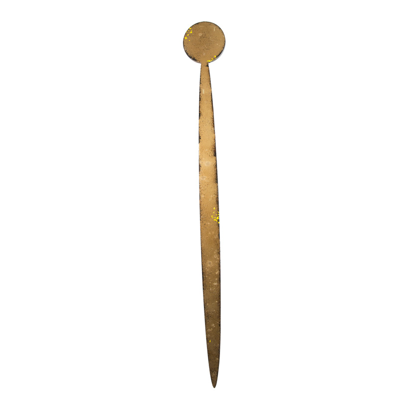 # Sekundenzeiger, 70x8,5cm, Sperrholz, Metalloptik # Sekundenzeiger, 70x8,5cm, Sperrholz, Metalloptik