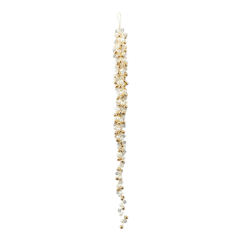 Pendentif en perles, 53cm en plastique