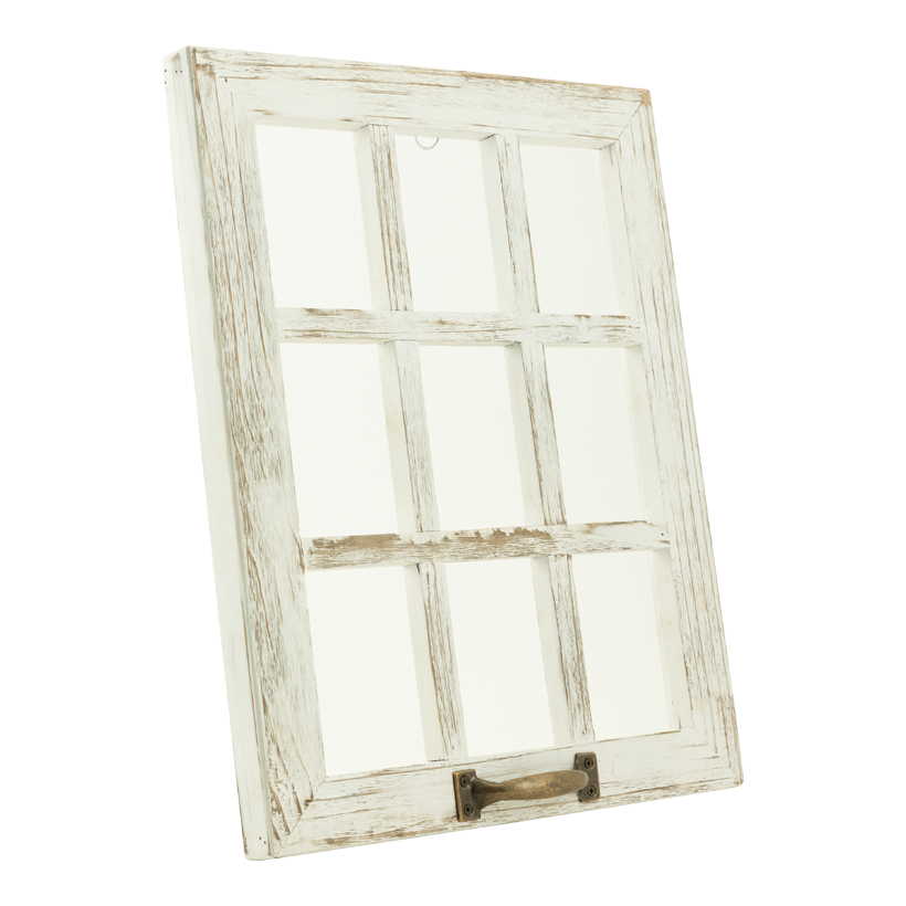 Fenster aus Holz, 50x40cm