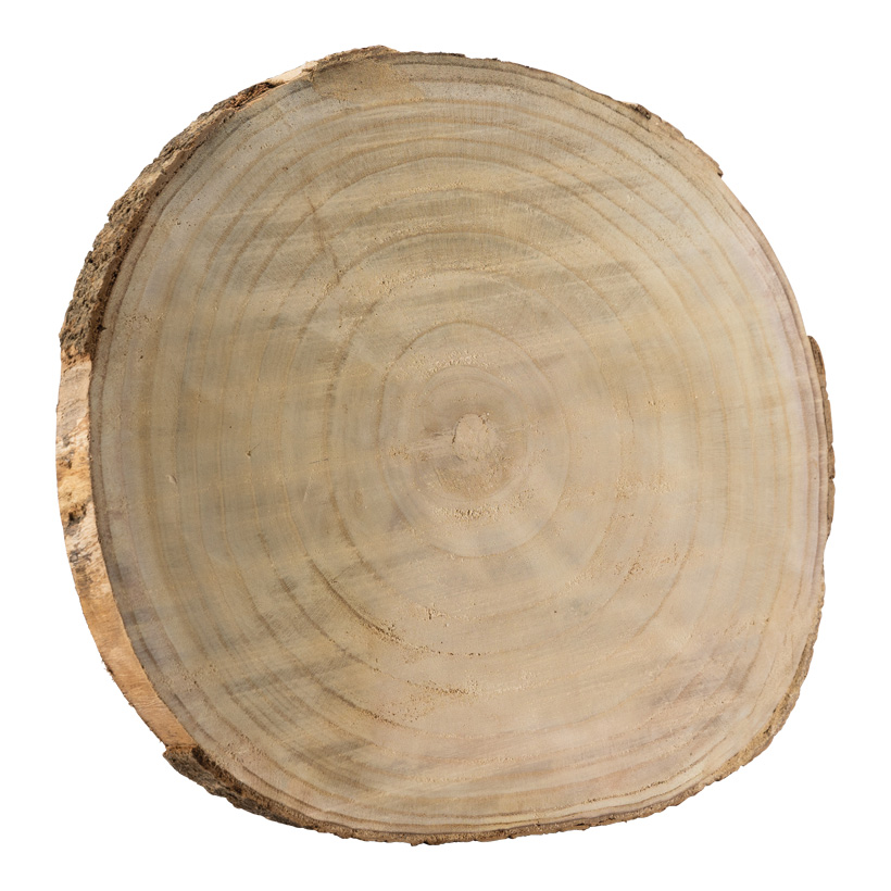 Holzscheibe, ø 40cm Höhe: 4cm