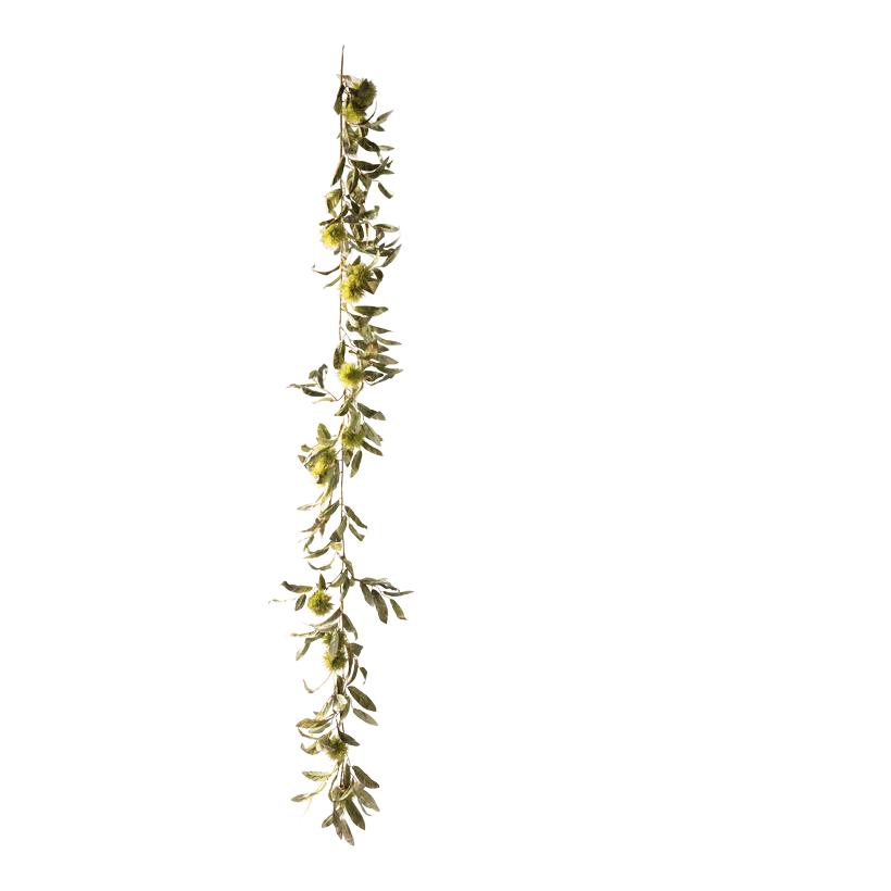 Kastanien Girlande, 180cm aus Kunststoff