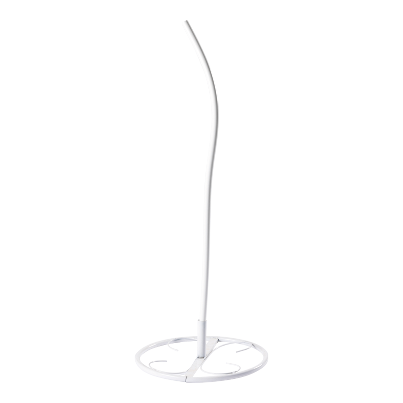 Blumenständer, 60cm Metallfuß Ø 32cm Ø ca. 2cm, 2-teilig, aus Kunststoff, biegsam