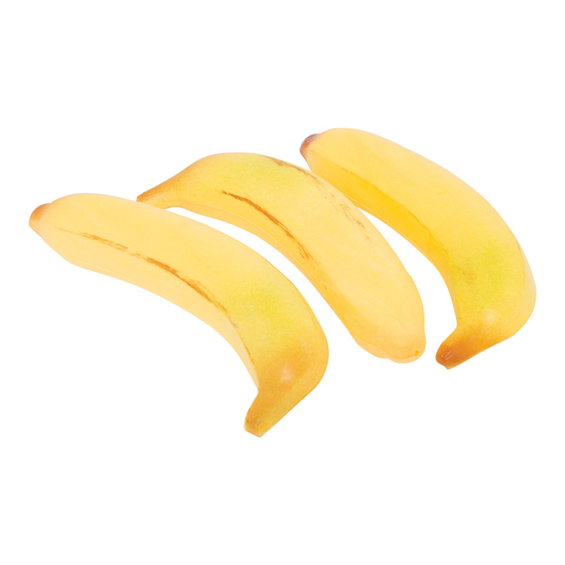 # Banane, 19x3,5cm, 3Stck./Btl., Kunststoff # Banane, 19x3,5cm, 3Stck./Btl., Kunststoff