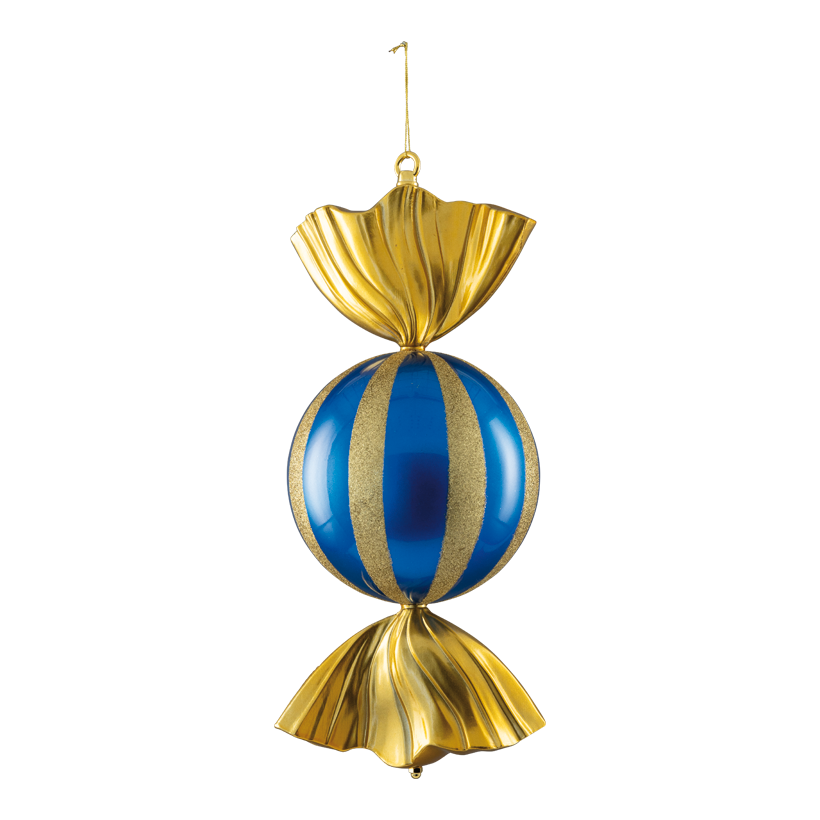 Bonbon, 47cm ø 20cm aus Kunststoff, rund, mit Hänger