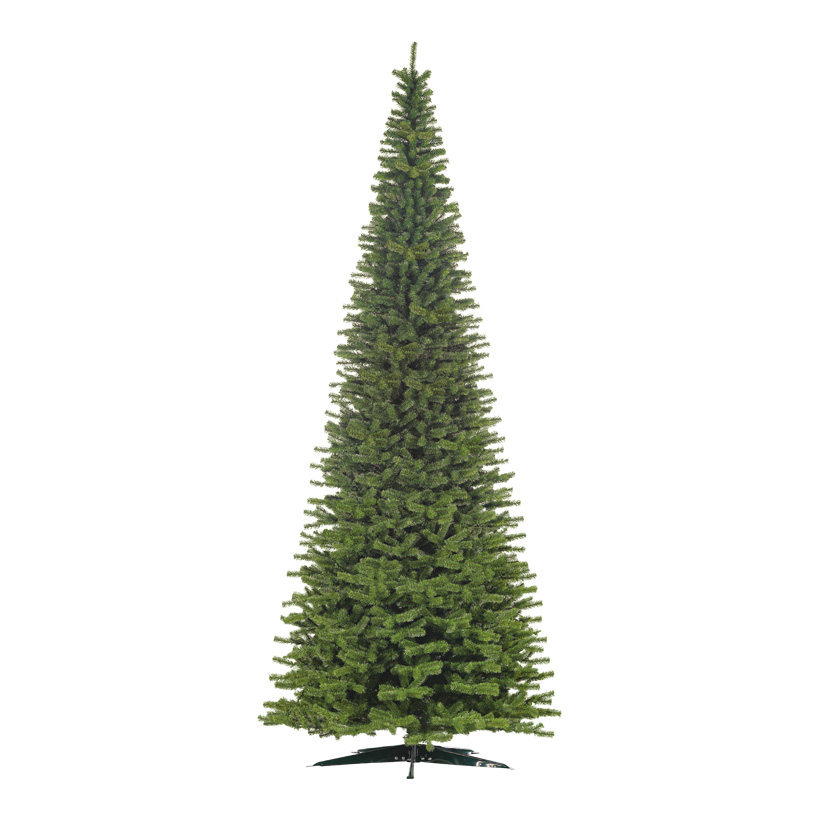 # Edeltanne "Classic", 450cm Ø 254cm 4.200 Tips, aus PVC, 4-teilig, schwer entflammbar nach B1 # Edeltanne "Classic", 450cm Ø 254cm 4.200 Tips, aus PVC, 4-teilig, schwer entflammbar nach B1