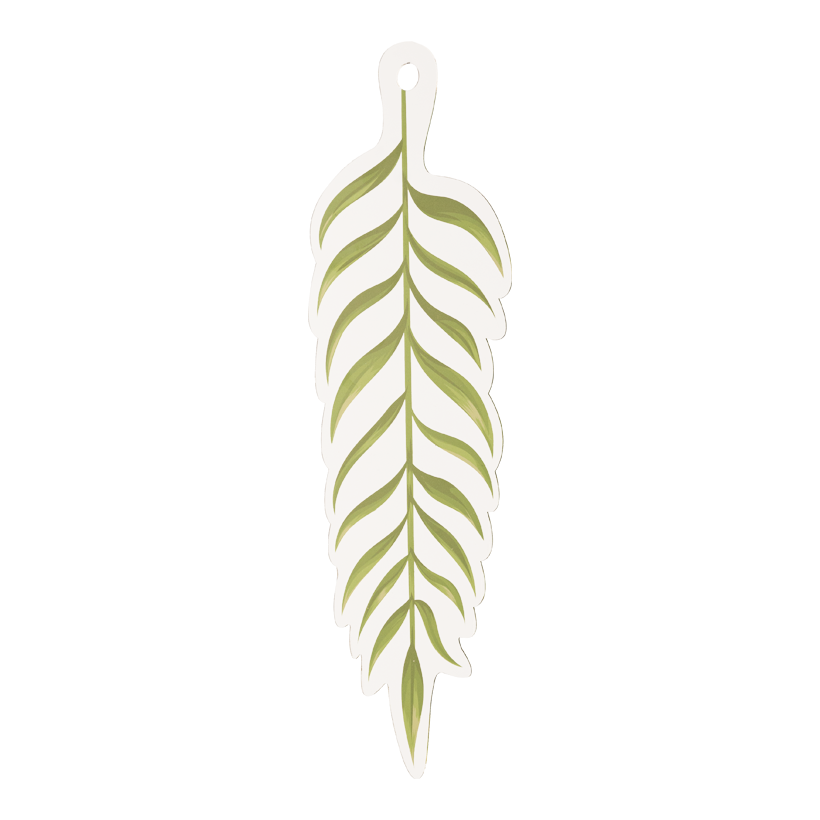 Palmblatt, 40x13cm Dicke 1mm aus Acryl, mit Nylonfaden