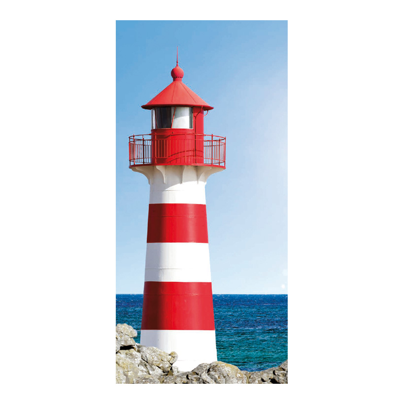 Motivdruck Leuchtturm, 80x200cm aus Stoff Motivdruck Leuchtturm, 80x200cm aus Stoff