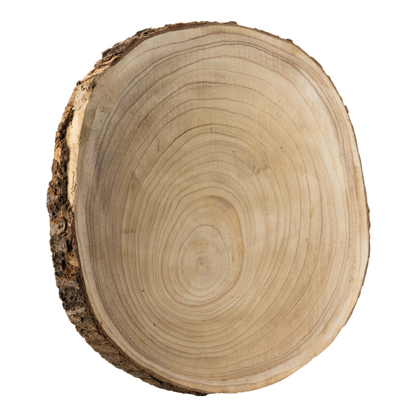 Holzscheibe, ø 45cm Höhe: 3,5-4cm