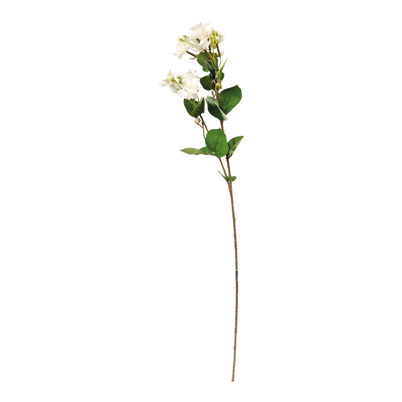 Jasminblüte am Stiel, 60cm ø 3,5cm aus Kunstseide/Kunststoff, biegsam