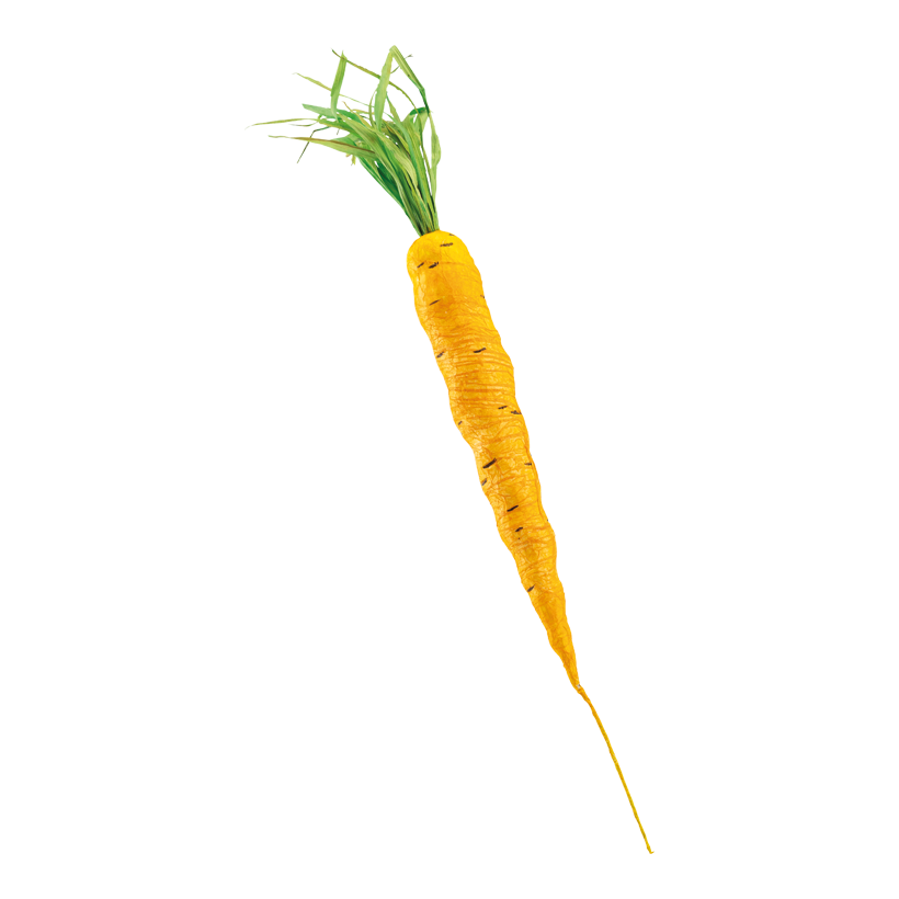 Karotte, 70x6cm aus Styropor/Papier