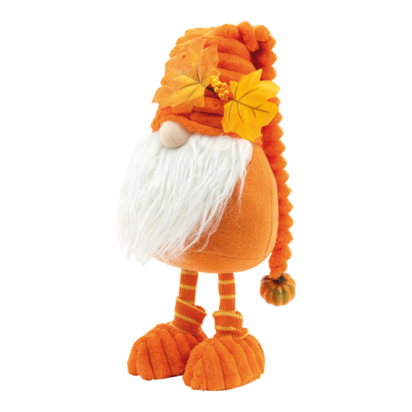 Wichtel, 45x17x14cm Beine ausziehbar, total: 80cm aus Kunststoff/Stoff, stehend