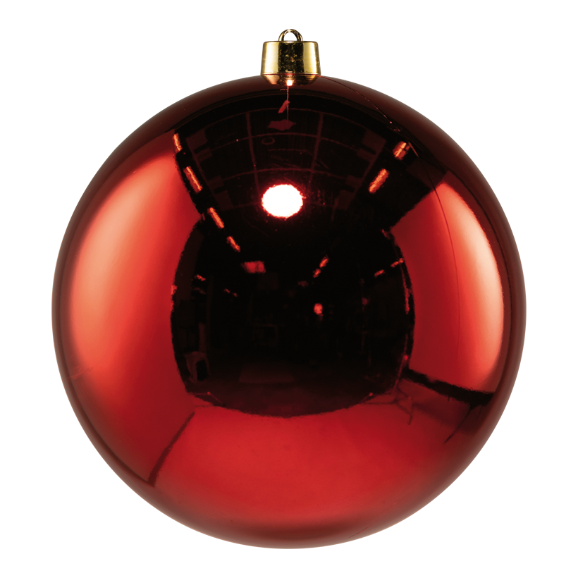 Weihnachtskugel, 40cm aus Kunststoff, glänzend
