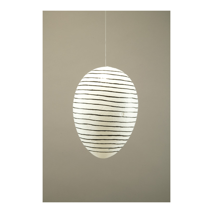 Oeuf de Pâques 20cm avec cintre, en polystyrène