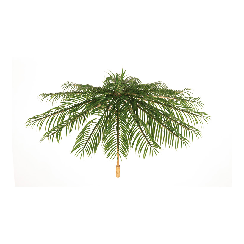 Schirm, Ø 120cm faltbar, aus künstlichen Palmblättern