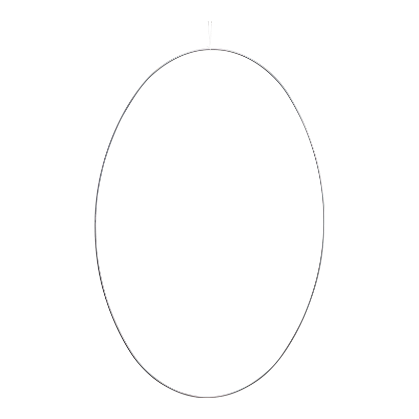 Metall Ei, 90x70cm mit ÷se zum Aufhängen