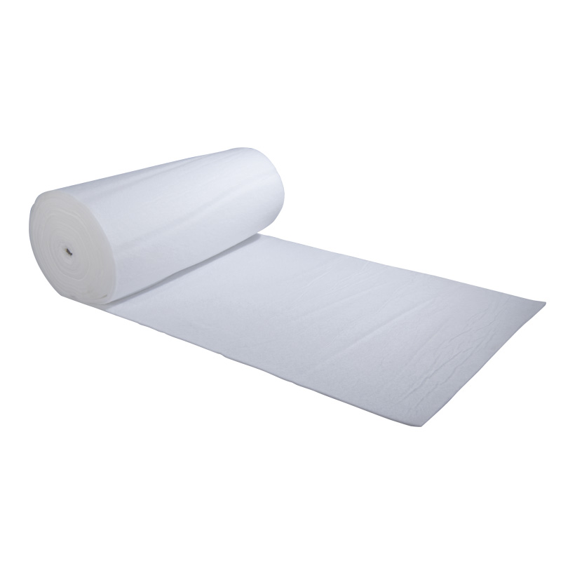 Schneematte, 3x1m 2cm dick aus Vlies (Polyester), schwer entflammbar nach DIN4102-B1