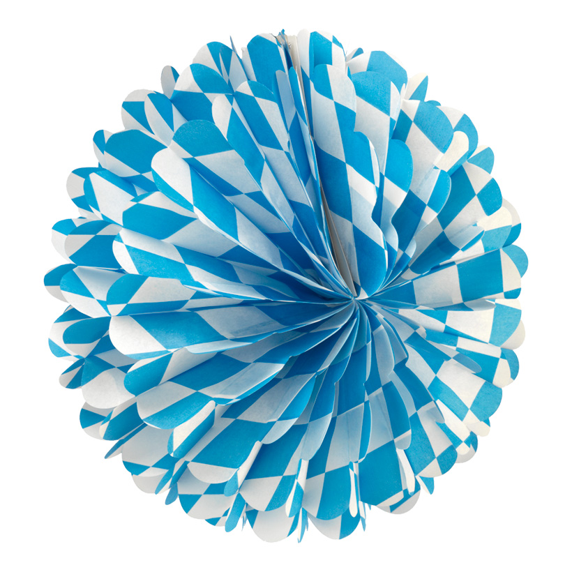 # Wabenball "Bavaria", Ø 28cm, Papier, schwer entflammbar # Wabenball "Bavaria", Ø 28cm, Papier, schwer entflammbar