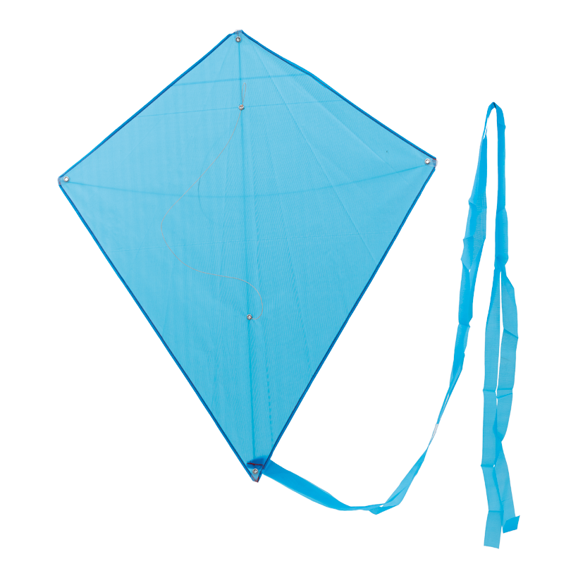 Drachen, 70x60cm 1,5m Flugleine mit 30cm Hänger, aus Nylon