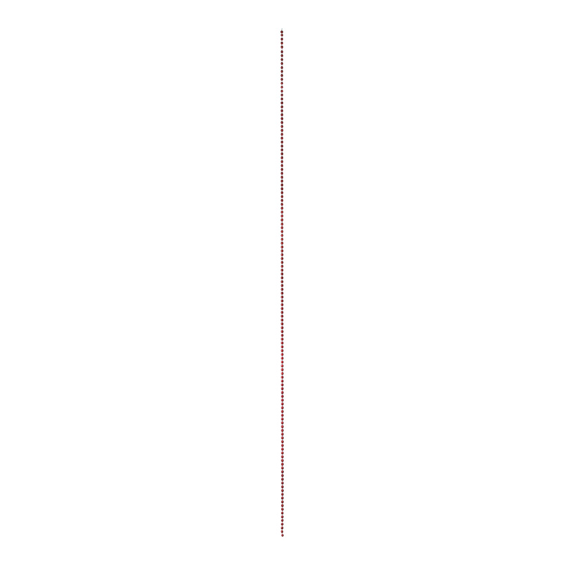 Chaîne de perles, 270cm ø10mm avec cintre