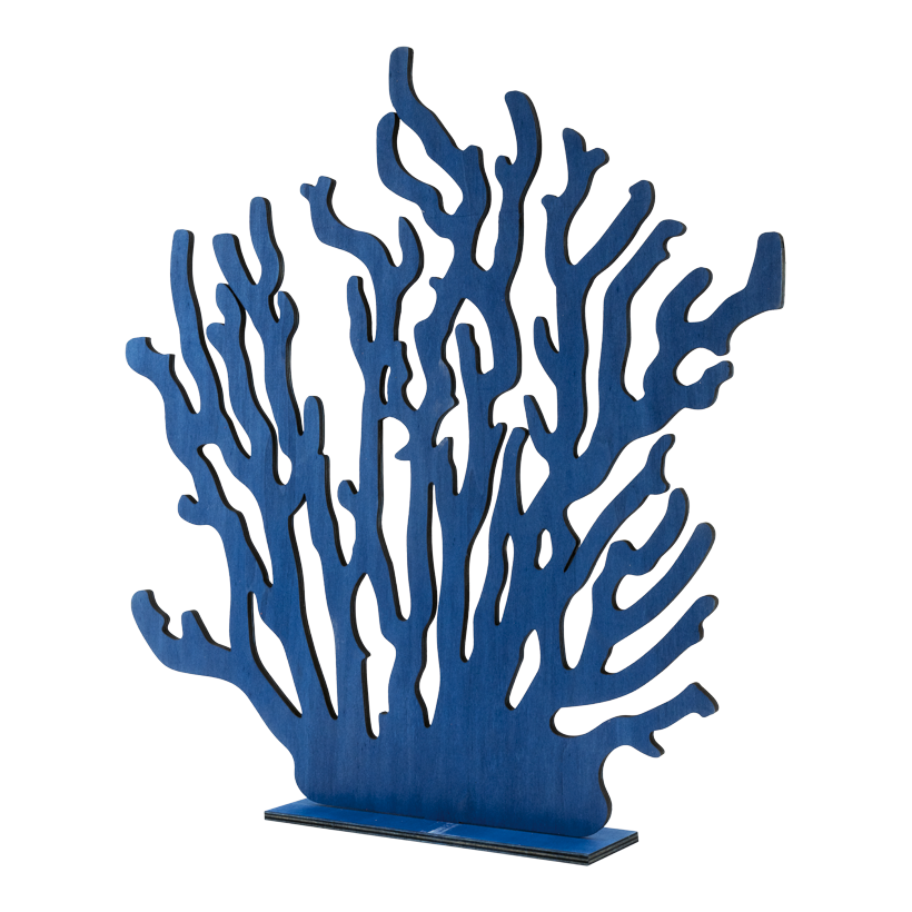 Koralle, 50cm 2-teilig, aus Holz, stehend
