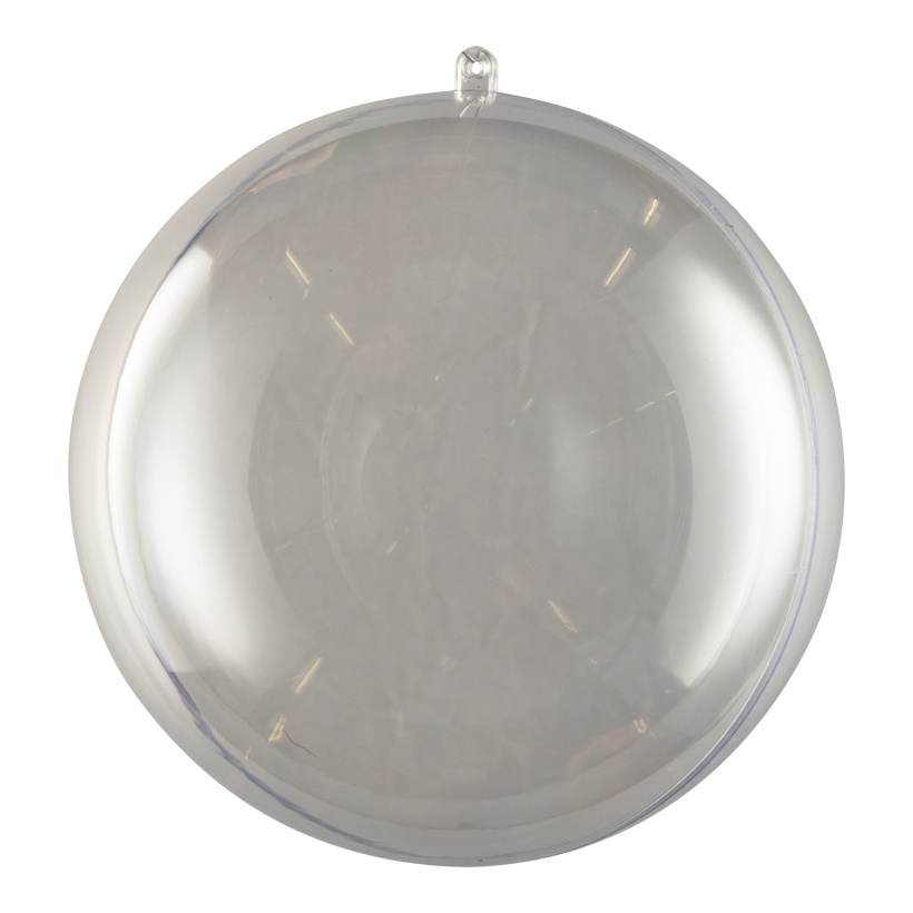 Kugel, ø 14cm 2 Hälften, aus Kunststoff, zum Befüllen