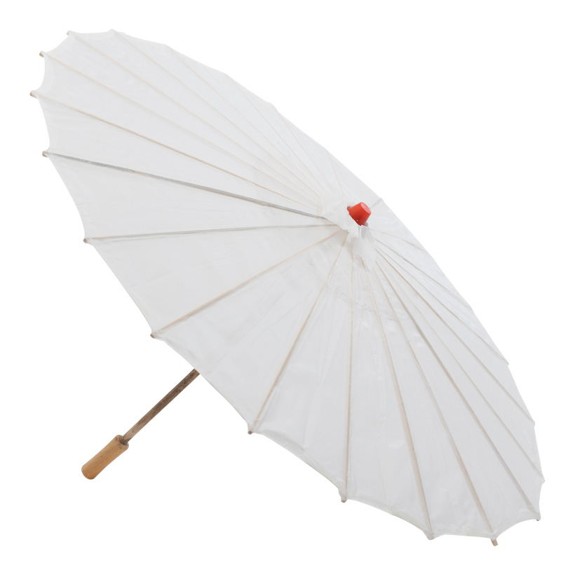 Schirm, Ø82cm aus Holz/Nylon, faltbar, für Innen- & Außenbereich Schirm, Ø82cm aus Holz/Nylon, faltbar, für Innen- & Außenbereich