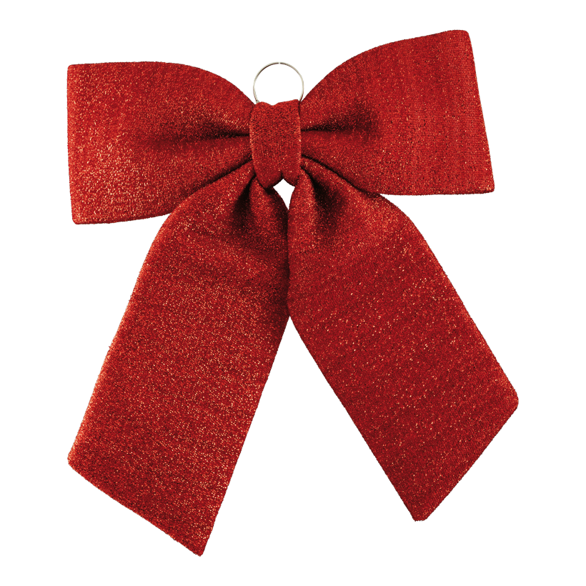 Noeud 65x60cm en tissu, scintillant, à suspendre