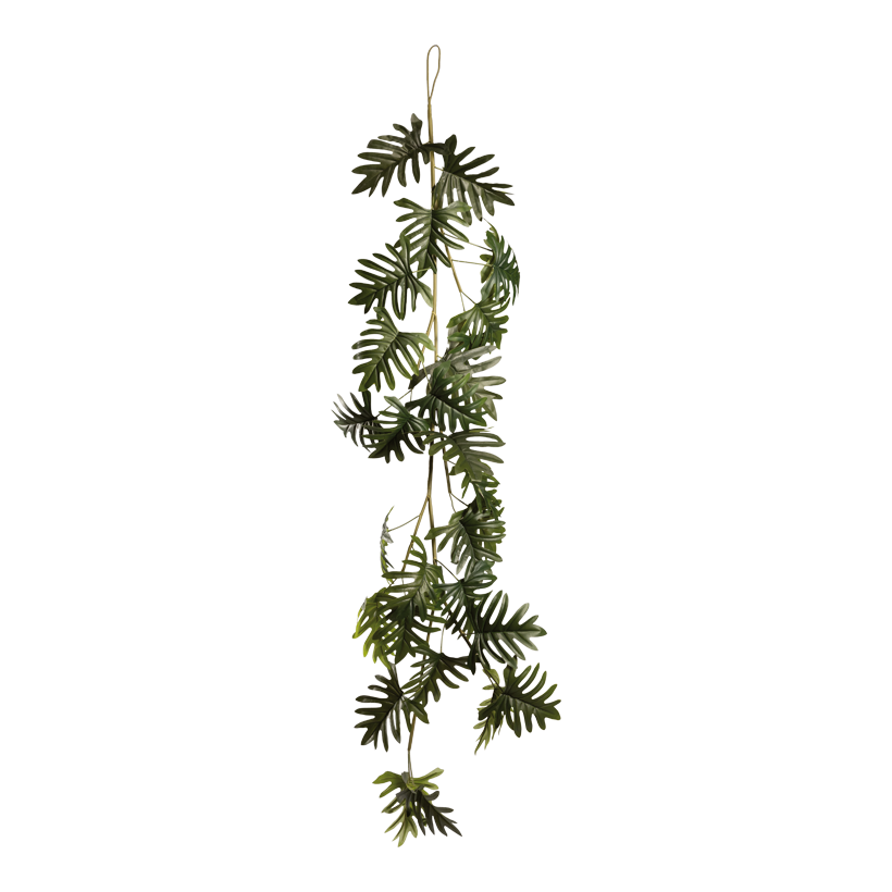Fächerpalmblatt-Girlande 200cm aus Kunststoff