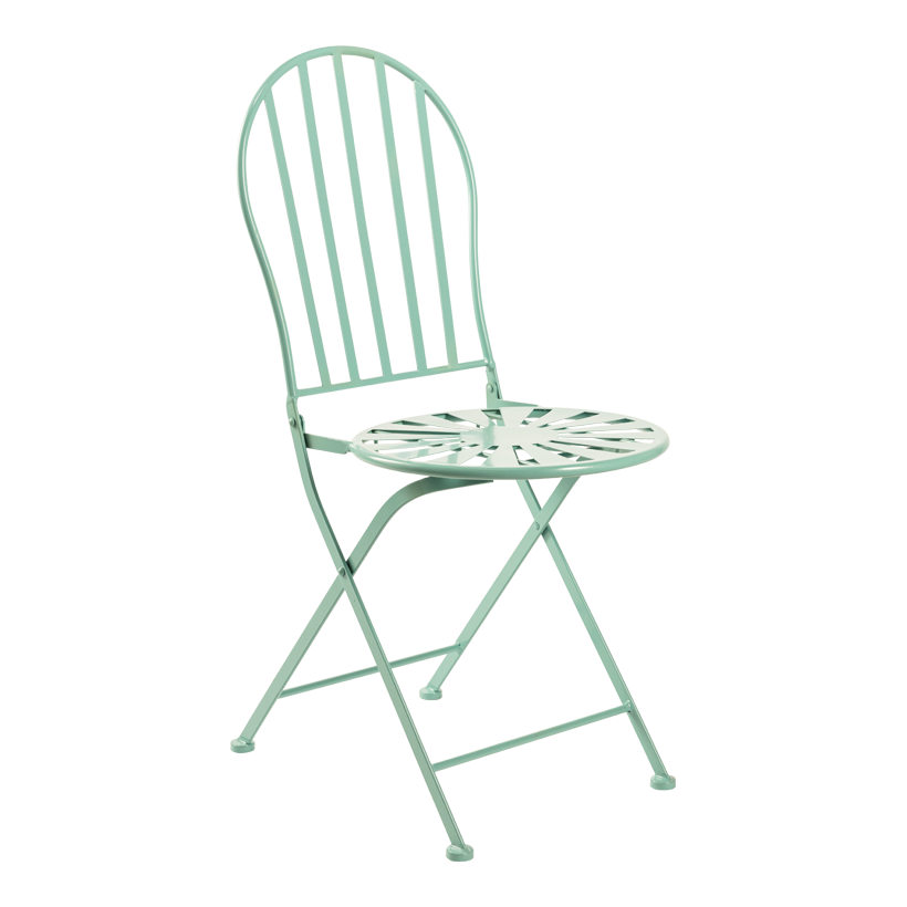 Stuhl, 90x55x38cm aus Metall, klappbar