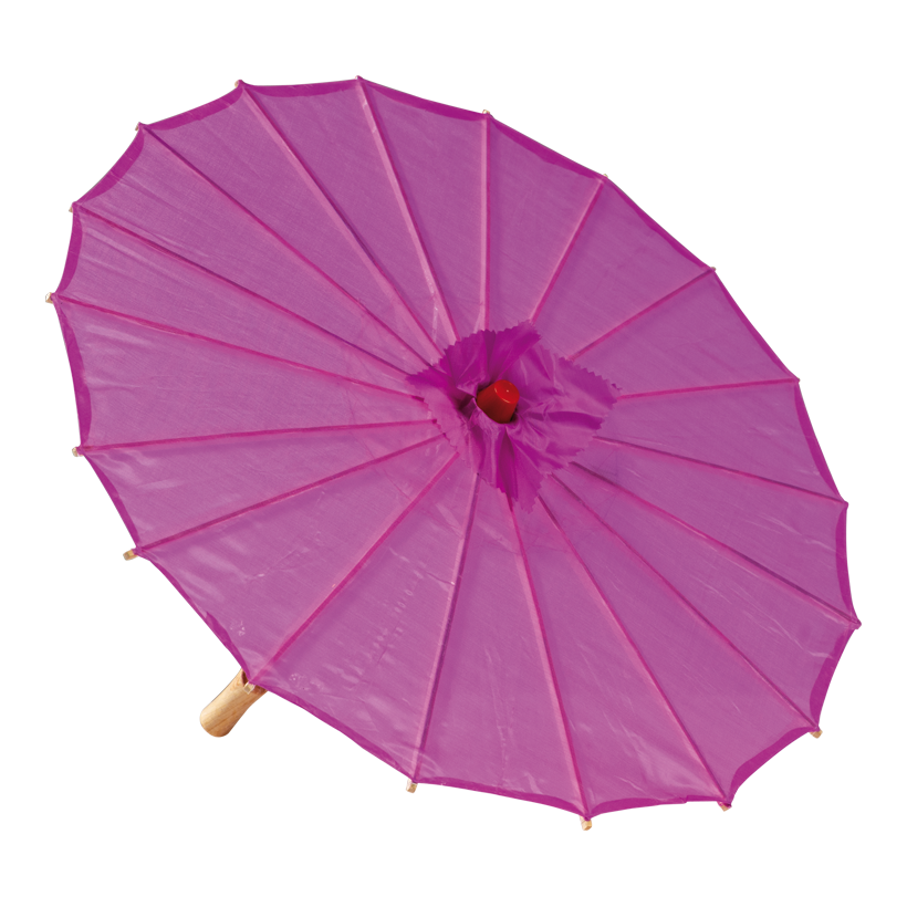 Schirm, ⌀ 56cm aus Nylon/Bambus, für Innen- & Auflenbereich Schirm, ⌀ 56cm aus Nylon/Bambus, für Innen- & Auflenbereich