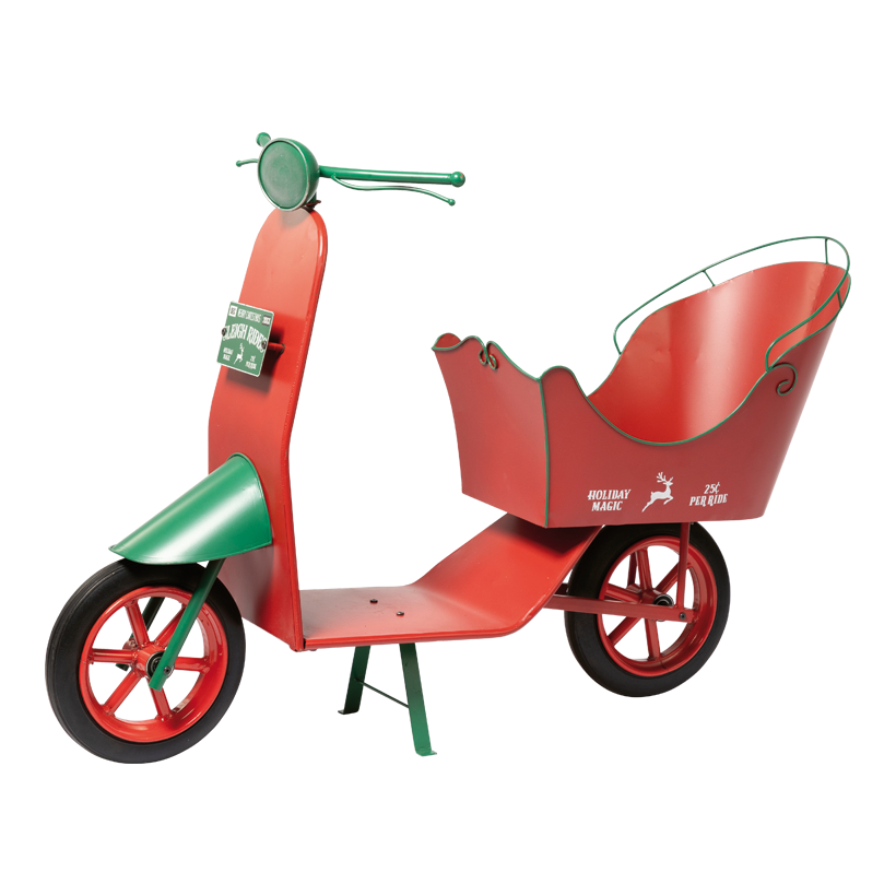 Roller, 125x39x84cm aus Metall, inkl. Montageanleitung, zum Zusammenbauen