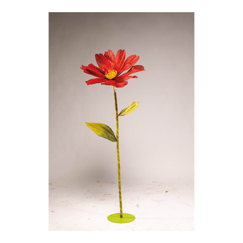 Cosmea fleur, ø 60cm en papier, avec tige courte