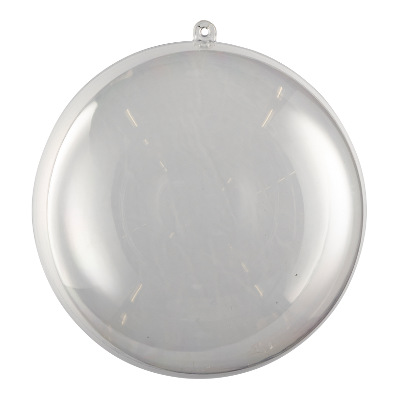 Kugel, ø 20cm 2 Hälften, aus Kunststoff, zum Befüllen