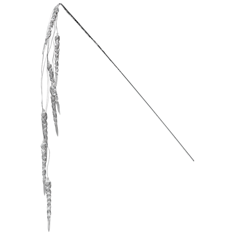 Branche de cônes, 52cm en plastique avec 7 côness de 12 cm