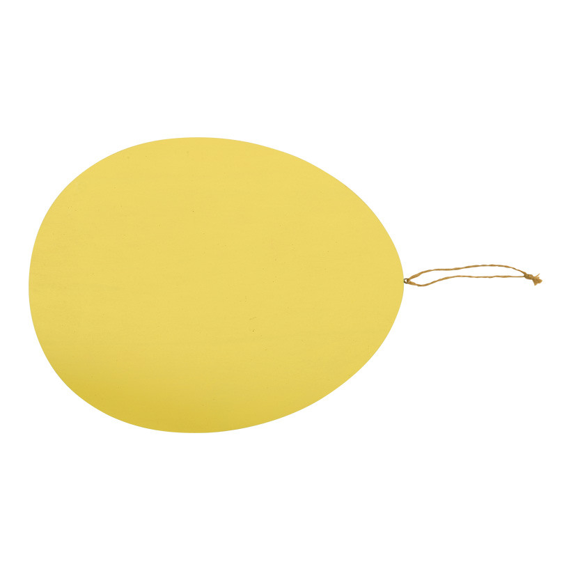 oeuf de Pâques avec cintre, 30cm Dicke: 5mm, en bois, plat, double face