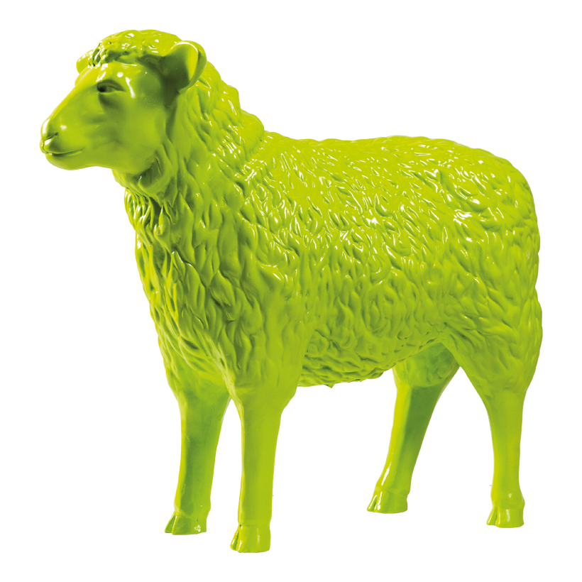 Schaf, 77x27x64cm aus Polyresin, stehend, wetterfest