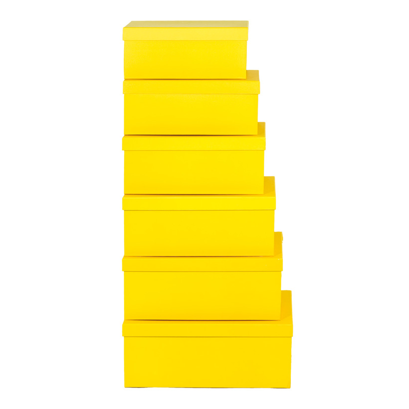 Boxen, 35x24x14,2, 37,5x26x15,7, 39,5x28x16,2, 42x30,5x16,7, 6 Stk./Satz, nestend, Pappe, rechteckig, 30,5x20x13,2, 33,4x22x13,7 Boxen, 35x24x14,2, 37,5x26x15,7, 39,5x28x16,2, 42x30,5x16,7, 6 Stk./Satz, nestend, Pappe, rechteckig, 30,5x20x13,2, 33,4x22x13,7