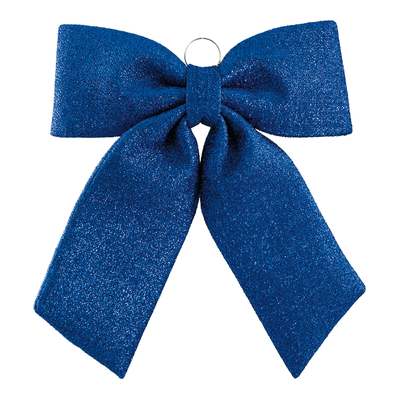 Schleife, 65x60cm aus Stoff, glitzernd, zum Hängen