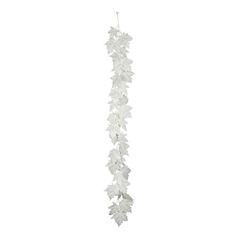 Ahornblattgirlande, 180cm aus Polyester Ahornblattgirlande, 180cm aus Polyester