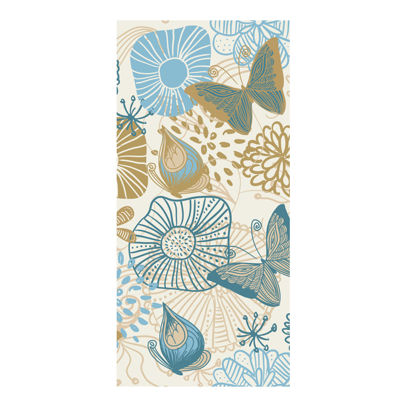 # Motivdruck "Retro Blumen", 80x200cm Stoff # Motivdruck "Retro Blumen", 80x200cm Stoff