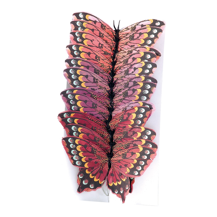 # Schmetterling 12x7 cm Federn, 12-tlg. # Schmetterling 12x7 cm Federn, 12-tlg.