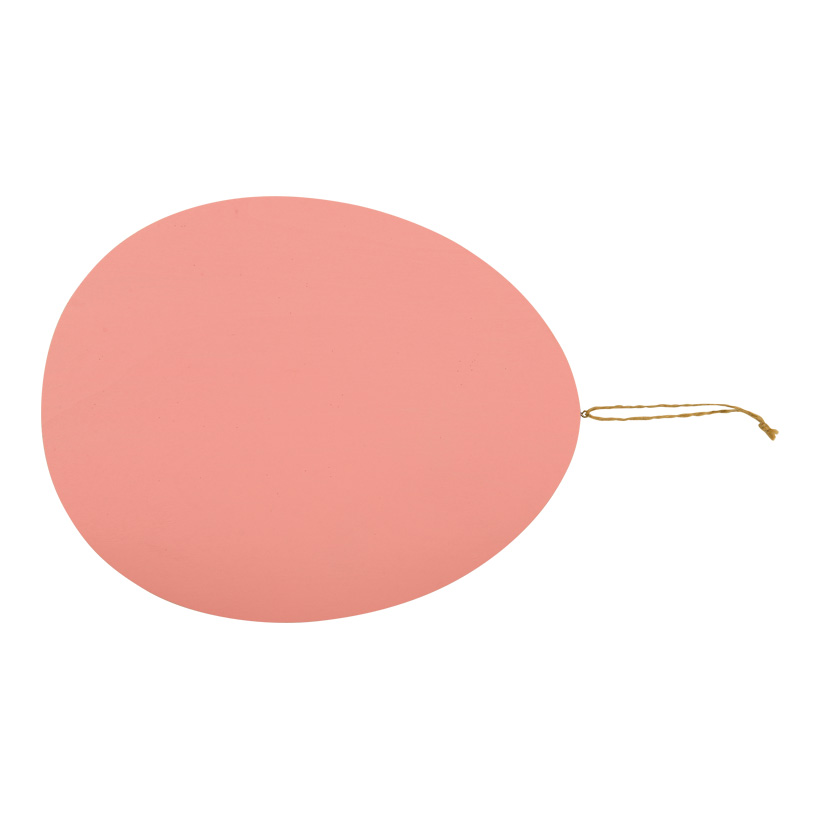 oeuf de Pâques avec cintre, 30cm Dicke: 5mm, en bois, plat, double face