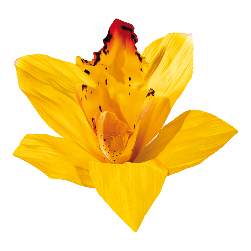 Lilienblüte, 25cm Stiel: 8cm aus Kunstseide